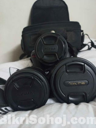 Sale D90 Nikon with 2 lens